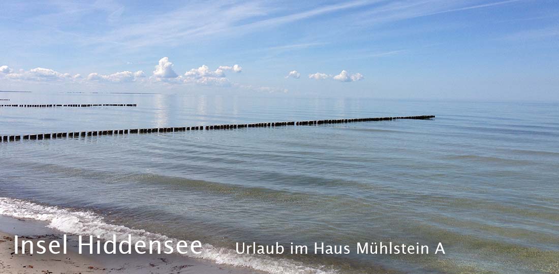Fewo auf der Insel Hiddensee mit 150 qm auf zwei Etagen für bis zu 6 Personen (8 auf Anfrage).