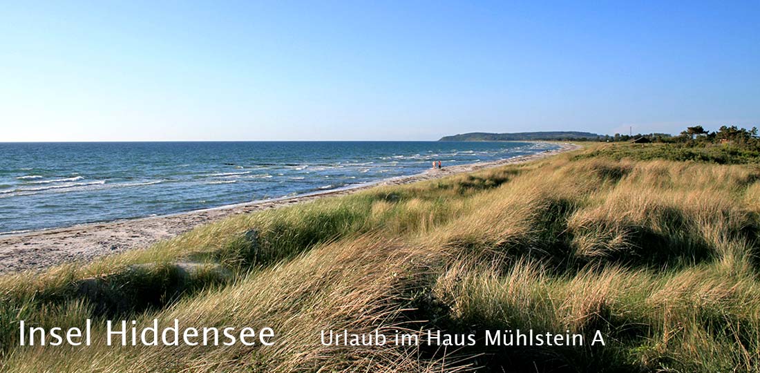 Ferienhaus Mühlstein auf Hiddensee an der Ostsee