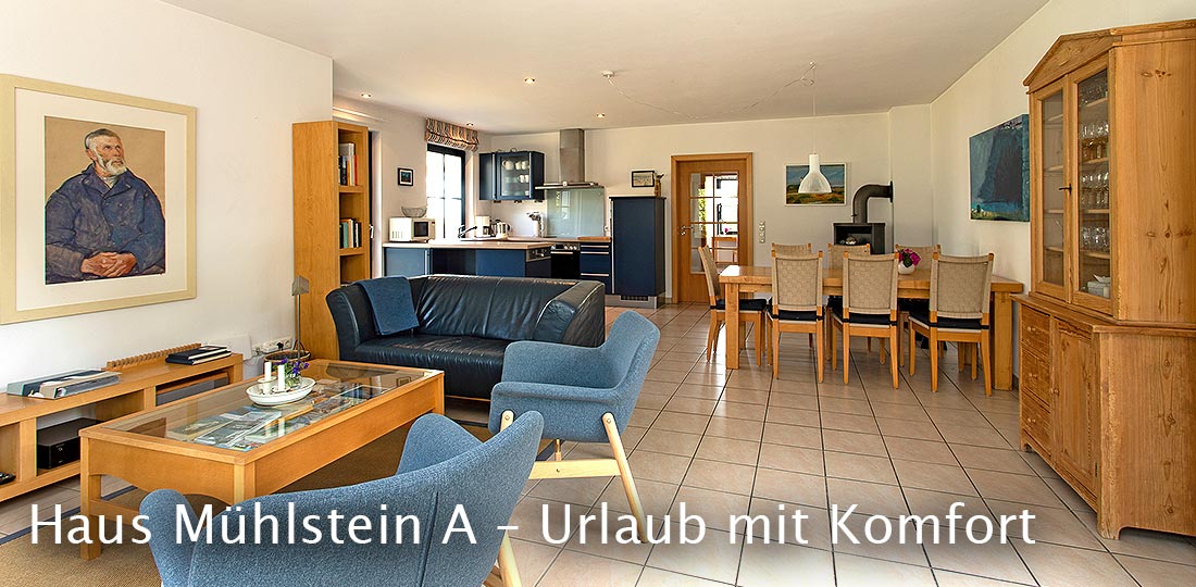 Fewo auf der Insel Hiddensee mit 150 qm auf zwei Etagen für bis zu 6 Personen (8 auf Anfrage).
